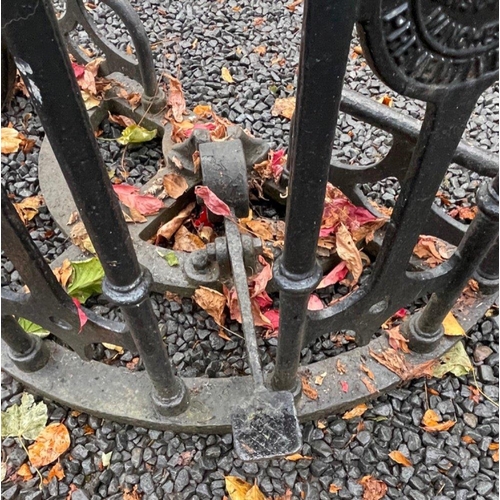 185 - IDEAL GARDEN BAR - ORIGINAL SALVAGED HAMPDEN TURNSTILE - one of a pair - rescued from demolition wor... 