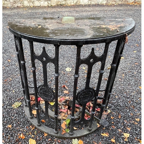 186 - IDEAL GARDEN BAR - ORIGINAL SALVAGED HAMPDEN TURNSTILE - one of a pair - rescued from demolition wor... 