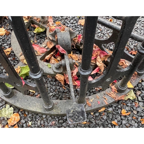 186 - IDEAL GARDEN BAR - ORIGINAL SALVAGED HAMPDEN TURNSTILE - one of a pair - rescued from demolition wor... 