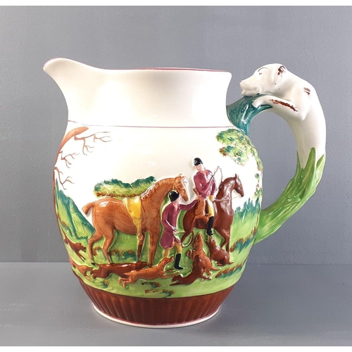 231 - A WEDGWOOD Dye Ken John Peel hunting jug standing approx 19cm high.#279