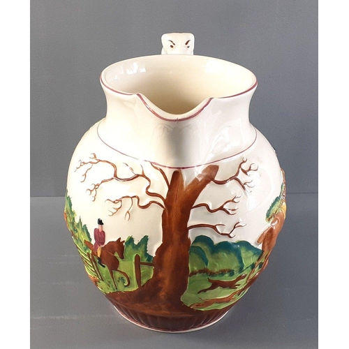 231 - A WEDGWOOD Dye Ken John Peel hunting jug standing approx 19cm high.#279