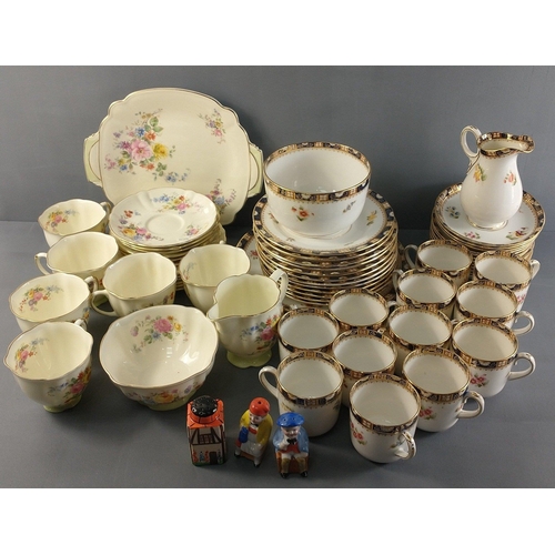 246 - A good quantity of part tea services from ROYAL DOULTON and others.#296
