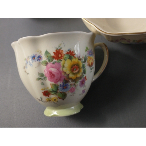 246 - A good quantity of part tea services from ROYAL DOULTON and others.#296