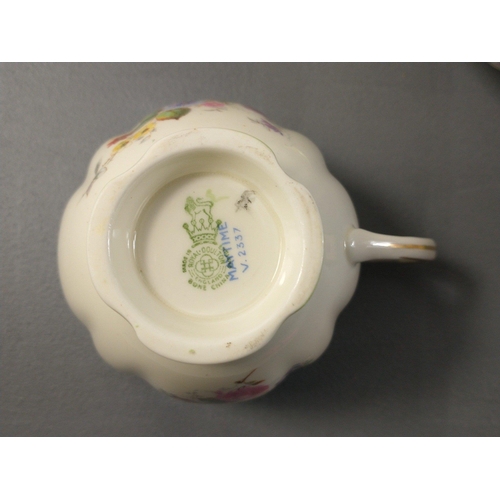 246 - A good quantity of part tea services from ROYAL DOULTON and others.#296
