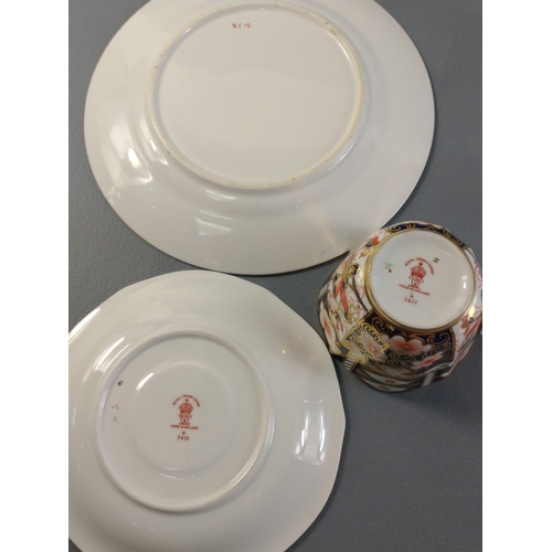 248 - A ROYAL CROWN DERBY Old Imari 2451 tea set for one.  No damage.#298