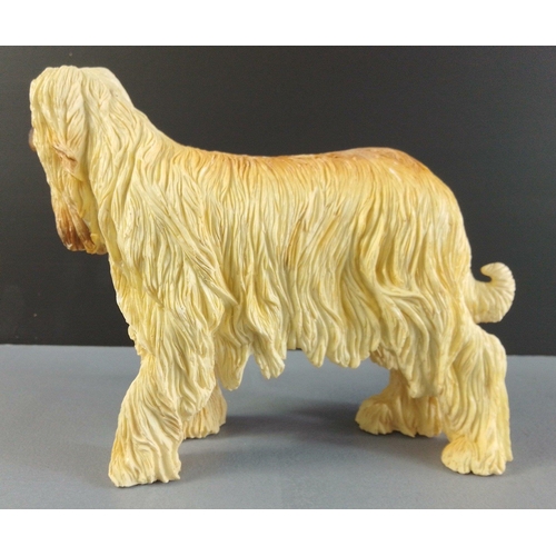272 - An AFGHAN hound model - height approx 13cm approx#322