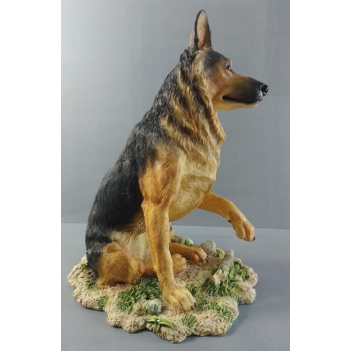 274 - A large GERMAN SHEPHERD dog model from the LEONARDO COLLECTION - height 26cm approx#324