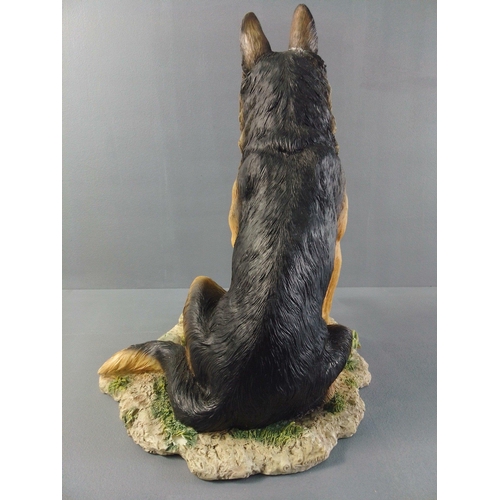 274 - A large GERMAN SHEPHERD dog model from the LEONARDO COLLECTION - height 26cm approx#324