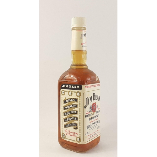 10 - JIM BEAM 70cl bottle Kentucky Straight Bourbon Whiskey.#10