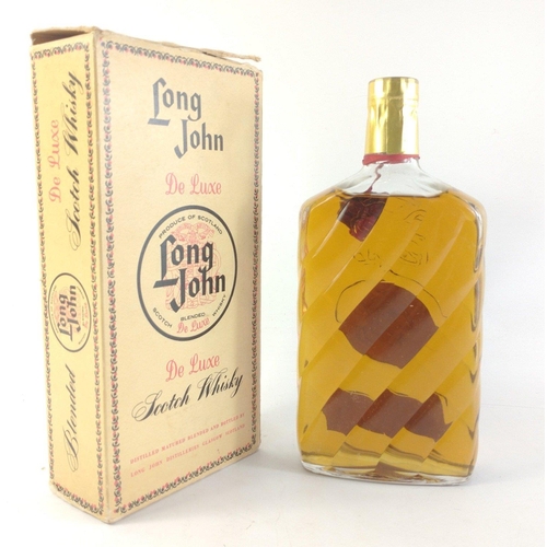 105 - LONG JOHN De Luxe Scotch Whisky. In box with wear.#106