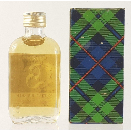 113 - SPRINGBANK 80 Percent proof miniature in tartan box.#114