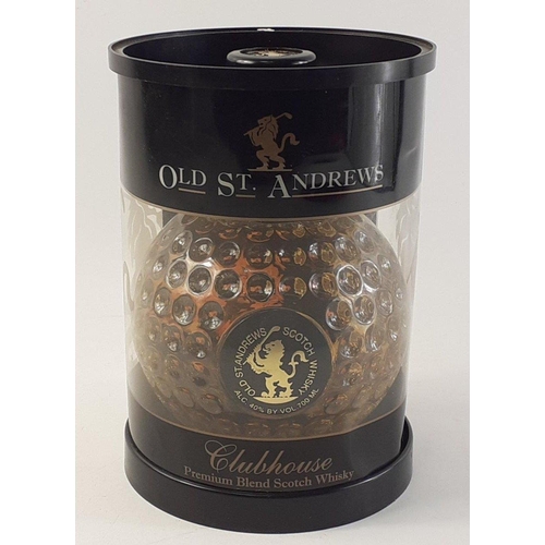 12 - Old St Andrews Clubhouse Scotch Whisky.  Golf ball shaped Premium Blend 700ml in presentation box.#1... 