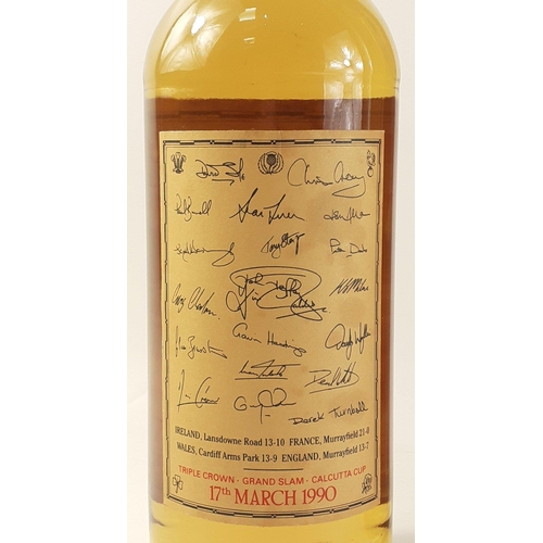 2 - A 75cl bottle of GRAND SLAM DRAM (17th March 1990)  GLENMORANGIE 10 year old Highland single malt in... 