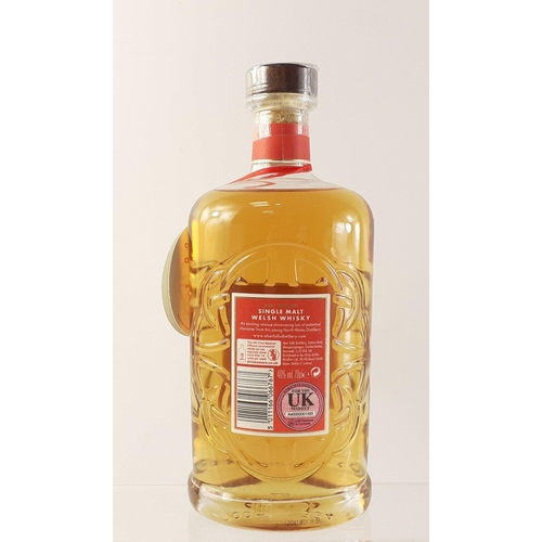 23 - A 70cl bottle of ABER FALLS 2021 release of single malt Welsh whisky#23