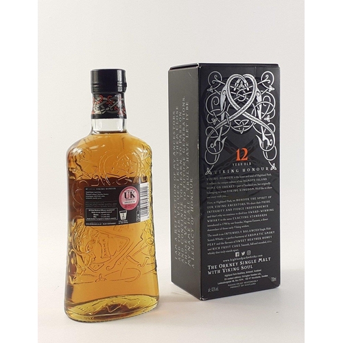 29 - A boxed 700ml bottle of HIGHLAND PARK 12 year old VIKING HONOUR in presentation box#29