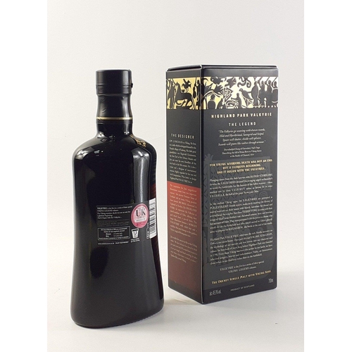 33 - A 700ml bottle of HIGHLAND PARK VALKYRIE single malt Scotch whisky in partnership with JIM LYNGVILD,... 