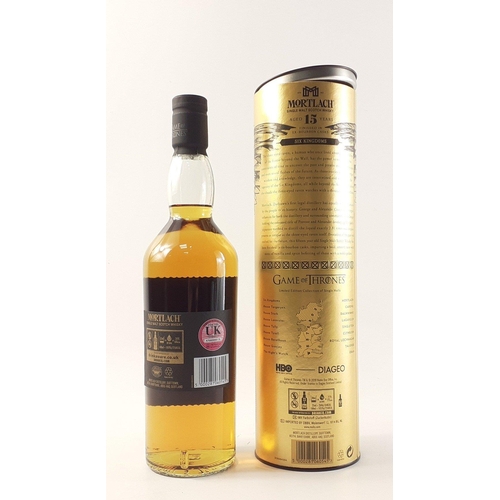 44 - MORTLACH - Game of Thrones Limited Edition - Six Kingdoms - single malt Scotch whisky aged 15 years,... 