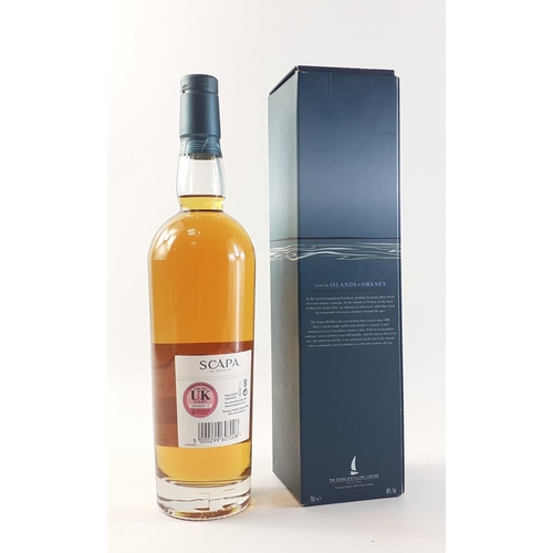 49 - A SCAPA 'THE ORCADIAN' 16 year old Single Malt in box.  70cl/#49