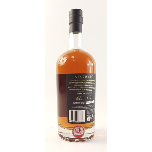 51 - STARWARD Solera Australian Single Malt Whisky.  700ml bottle.#51