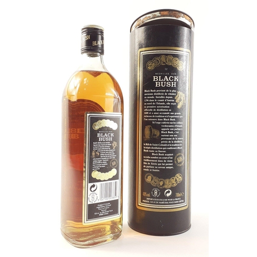 53 - Bushmills BLACK BUSH Special Old Irish Whiskey in tube. 700ml.#53