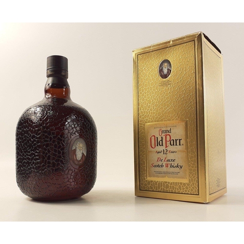 6 - GRAND OLD PARR Aged 12 Years De Luxe Scotch Whisky sealed bottle in presentation box.#6