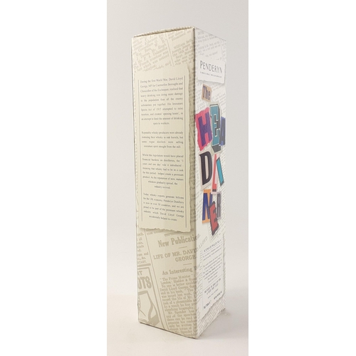 67 - PENDERYN Icons of Wales No. 9 HEADLINER. Single Malt Welsh Whisky/ 70cl in tube#67