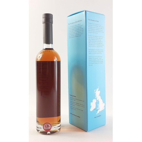 69 - PENDERYN. Single Malt Welsh Whisky CLUB. 70cl in box.#69