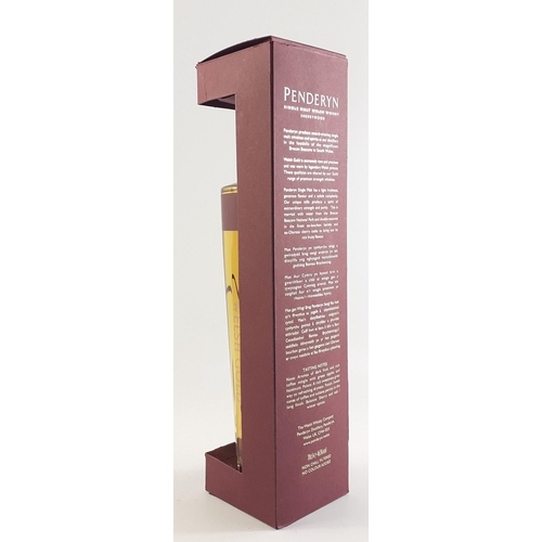72 - PENDERYN. Single Malt Welsh Whisky SHERRYWOOD. 70cl.#72