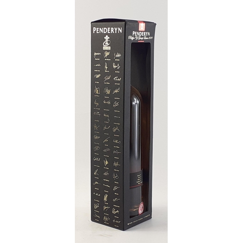 79 - PENDERYN 2019 GRAND SLAM Portwood Single Malt Welsh Whisky. 70cm in box.#79