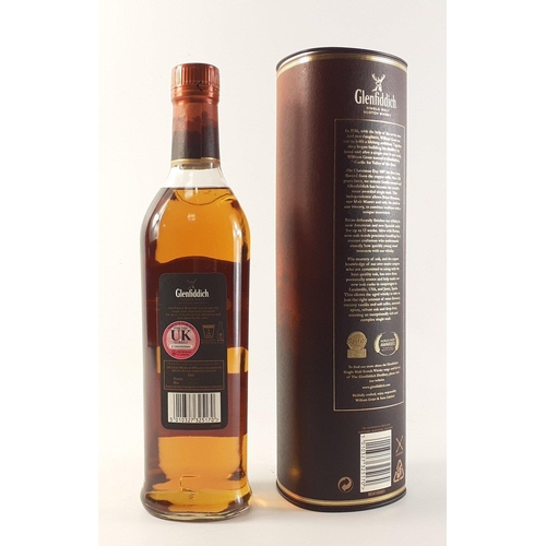 92 - A 70cl bottle of 14 year old GLENFIDDICH Rich Oak Valley of the Deer single malt Scotch whisky in pr... 