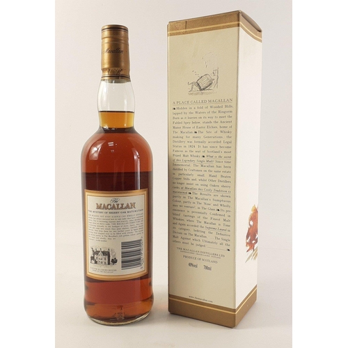 98 - MACALLAN 10 year old malt whisky.  Easter Elchies House 700ml.#98