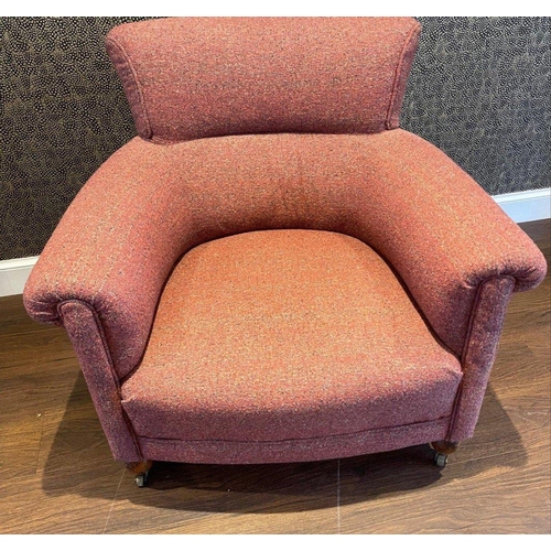 146 - A STYLISH fabric covered armchair - really comfy!#36