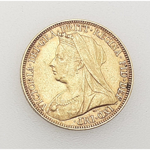31 - An 1895 full Victorian sovereign#36