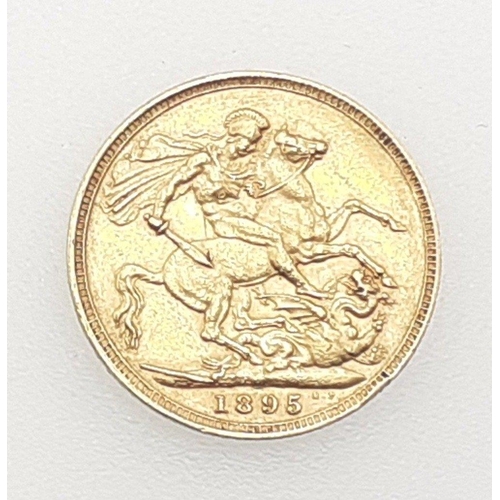 31 - An 1895 full Victorian sovereign#36