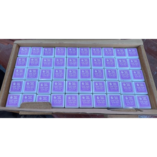 321 - Peebles High School fund raising - A large tray to include a HUGE AMOUNT of assorted laboratory cove... 