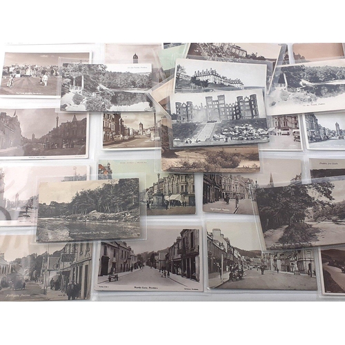 89 - PEEBLES INTEREST! 
A collection of over 50 antique original postcards all with a PEEBLES theme.  Inc... 