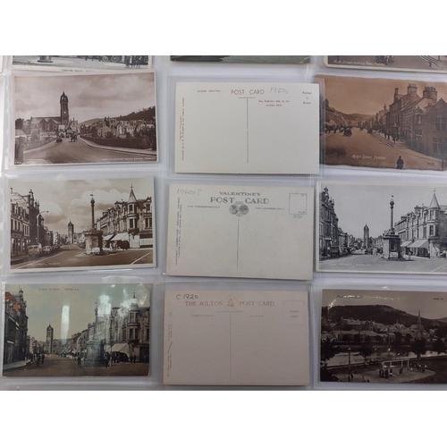 89 - PEEBLES INTEREST! 
A collection of over 50 antique original postcards all with a PEEBLES theme.  Inc... 