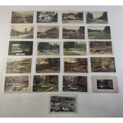 92 - A collection of 20 plus postcards many of PEEBLESSHIRE interest - Crook Inn, Gypsy Glen#94