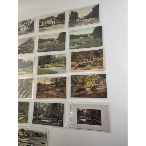 92 - A collection of 20 plus postcards many of PEEBLESSHIRE interest - Crook Inn, Gypsy Glen#94