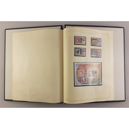 95 - A stamp album with a 1979 Rowland Hill Centenary Collection issued by numerous Commonwealth countrie... 