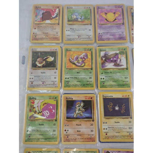 122B - POKEMON CARDS COLLECTION 110 qty approx from a personal collection - most pockets have doubles or mo... 