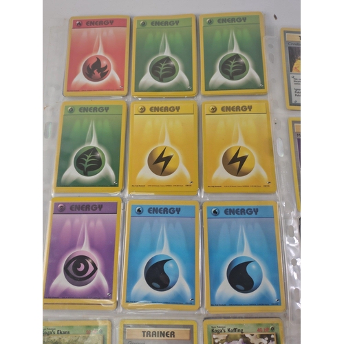 122D - POKEMON CARDS COLLECTION 137qty approx from a personal collection - some pockets have doubles or mor... 
