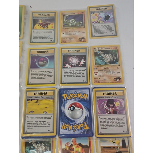 122D - POKEMON CARDS COLLECTION 137qty approx from a personal collection - some pockets have doubles or mor... 