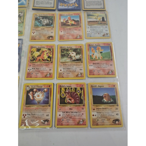 122D - POKEMON CARDS COLLECTION 137qty approx from a personal collection - some pockets have doubles or mor... 