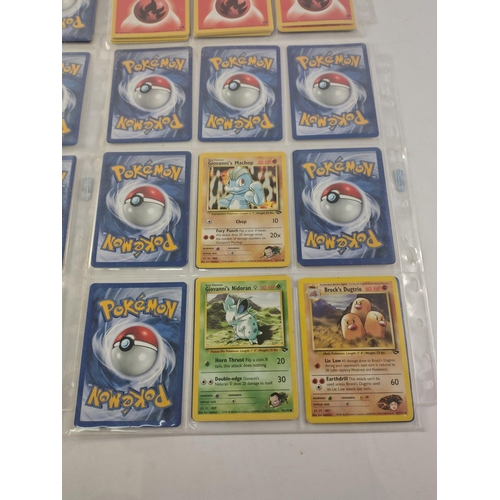 122D - POKEMON CARDS COLLECTION 137qty approx from a personal collection - some pockets have doubles or mor... 