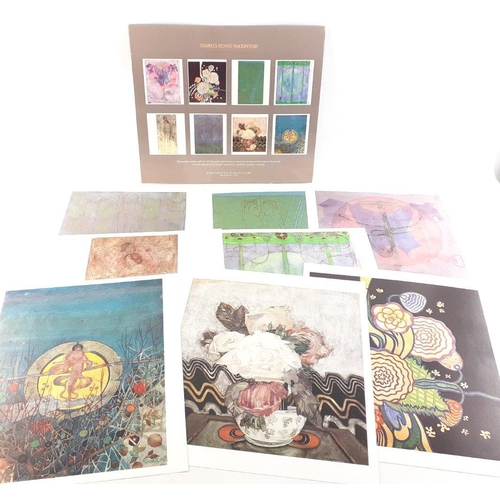 145 - CHARLES RENNIE MACKINTOSH A Portfolio of eight 13