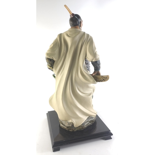159 - AGE Original SHIWAN porcelain warrior with fine detail and fully glazed. In superb condition. Foshan... 