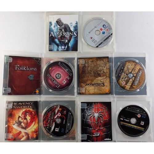 375 - A collection of NINETEEN SONY PS3 boxed games to include such games as Infamous2, Transformers, Infa... 