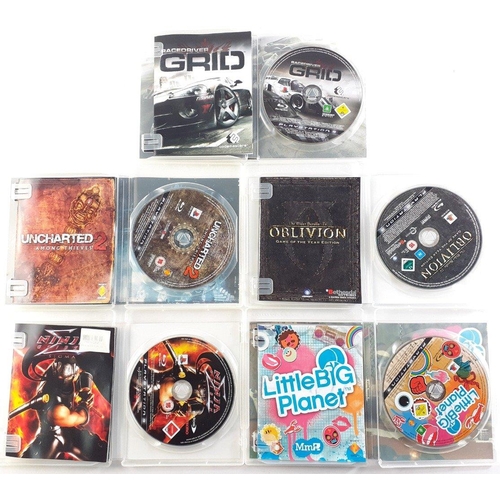 375 - A collection of NINETEEN SONY PS3 boxed games to include such games as Infamous2, Transformers, Infa... 