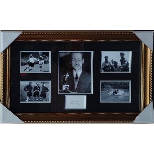 228 - TOM FINNEY signed photo presentation piece in frame. 54 x 89cm approx#63